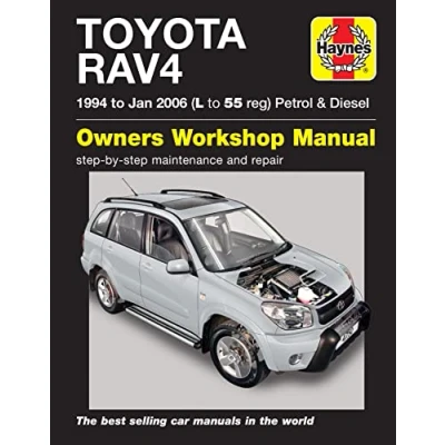 Abbildung von Toyota RAV4 (94 to Jan 06) (L 55 reg) Petrol &amp; Diesel: step by maintenance and repair