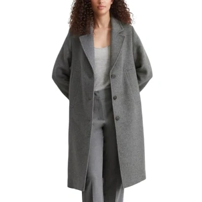 Abbildung von Marc O&#039;Polo Lapel Collar Single Breasted Klassischer Mantel, Damen, Größe: 44, Medium stone melange