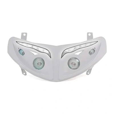Abbildung von Replay Dualer Optischer RR8 für Peugeot 50 Speedfight Ii Weiß mit LEDs **