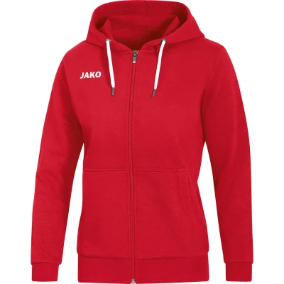 Abbildung von JAKO Base Kapuzenjacke rot, XL Unisex