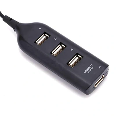 Abbildung von Anker 4 Port USB Hub, Kabelgebundener Micro 2.0 Verteiler Multi Hub Splitter Power für PC Computer