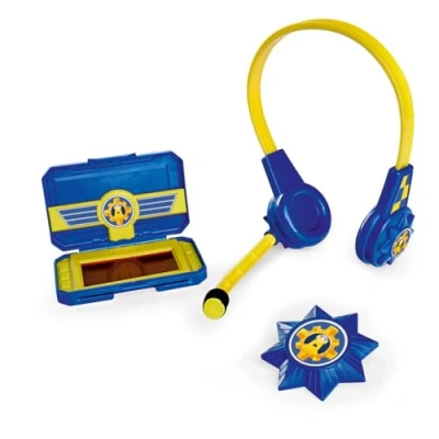 Abbildung von Feuerwehrmann Sam Polizei Headset und Smartphone, Rollenspiel