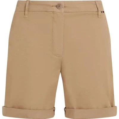 Abbildung von Tommy Hilfiger Shorts, Damen, Größe: 44, Beige
