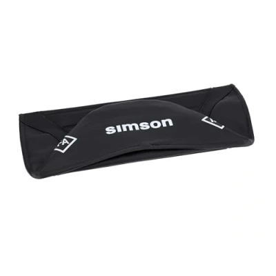 Abbildung von Unbekannt Simson Sitzbezug strukturiert, schwarz für Endurositzbank mit Schriftzug S50, S51, S70 Enduro