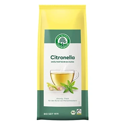 Abbildung von Lebensbaum Citronella, Kräutertee mit zitronig frischem Geschmack, 100% Bio, 75 g, lose, Kräuterteemischung