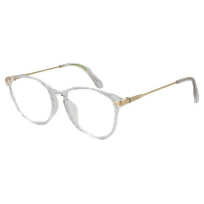 Abbildung von Polaroid Unisex PLD D489/G 900 Rahmen von BRILLEN Plastik Kristall Rund