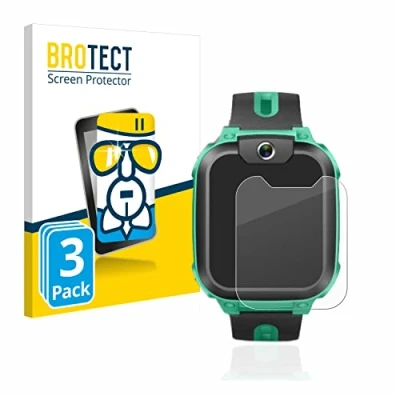 Abbildung von BROTECT Schutzglas für Imoo Watch Phone Z1 (3 Stück) Schutzfolie Panzer Folie Glas [Extrem Kratzfest 9H, Anti Fingerprint, Ultra Transparent]
