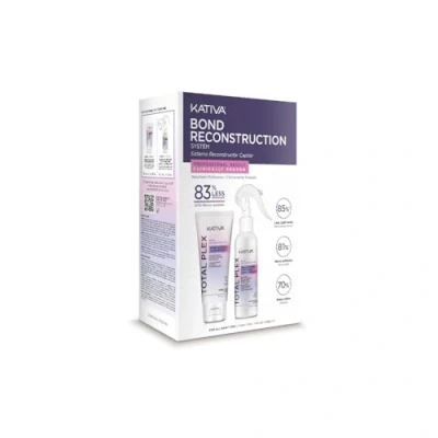 Abbildung von Kativa Total Plex Bond Repair Kit 70 ml Reconstructive Concentrate + Sealant Capillary Link 60 Reconstruction 10% Nano Complex