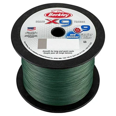 Abbildung von Berkley x9 Geflochtene Schnur Low Vis Grün 2000m 0.06mm (6.4kg)