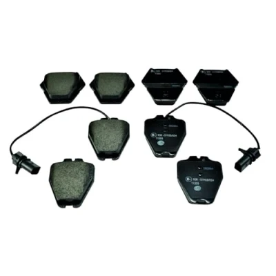 Abbildung von HELLA 8DB 355 009 031 Bremsbelagsatz mit integriertem Verschleißwarnkontakt AUDI: A6 C5 Avant, A4 B5 Limousine