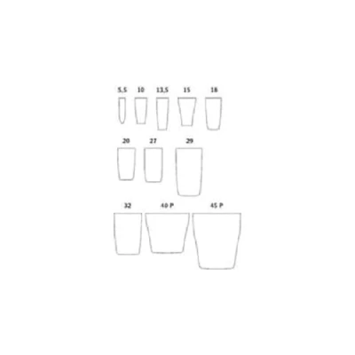 Abbildung von neoLab Einmal Steri Stopfen aus Zellstoff für 42 mm Hals, Weiß, 52mm x 51mm, 50 Stück