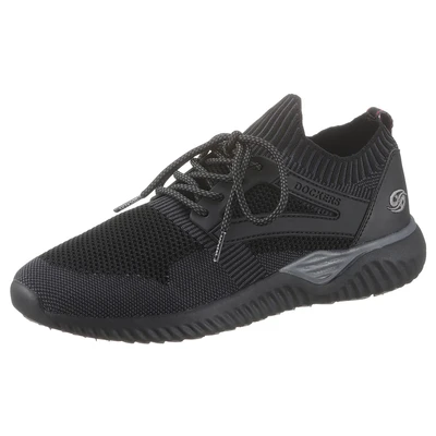 Abbildung von Dockers by Gerli Sneaker, Schnürschuh, Slip On Sneaker mit verstärktem Zehenbereich