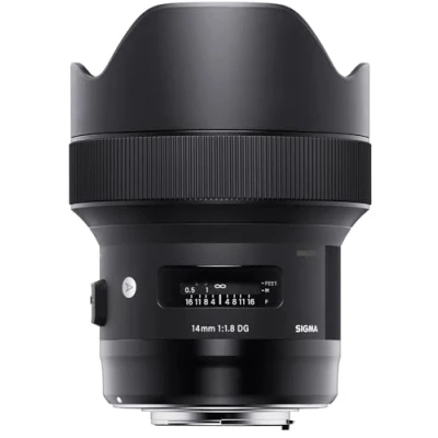 Abbildung von Sigma 14mm F1,8 DG HSM Art Objektiv für Sony E Objektivbajonett