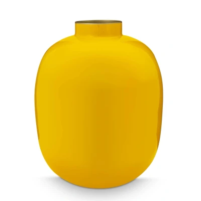 Abbildung von PIP STUDIO Vase Metal ockergelb 32 cm