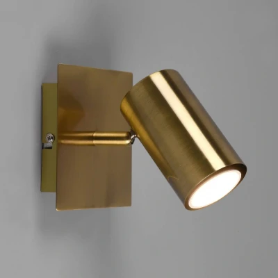 Abbildung von Trio Leuchten Spotleuchte Marley 802400104, Metall Altmessing, exklusiv Leuchtmittel 1x GU10