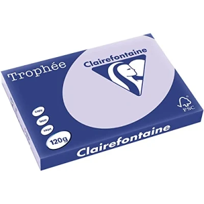Abbildung von Clairalfa Multifunktionspapier Troph‚e, A3, 120 g/qm, lila