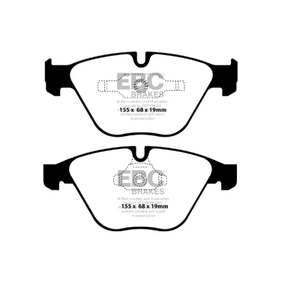 Abbildung von EBC Brakes DP42006R Bremsbelagsatz Vorderachse BMW: 3 Limousine, Touring, Coupe