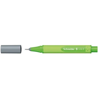 Abbildung von Schneider Schreibgeräte Fineliner Link It, 0, 4 mm, Silver Grey