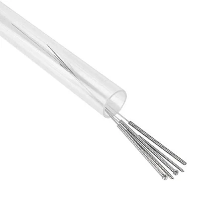 Abbildung von 5 teilige 3D Drucker Reinigungsnadeln 0,2 mm 0,3 0,4 0,5 0,6 Reinigungsnadelsatz für Duplikator, MakerBot, RepRap, (Silber)