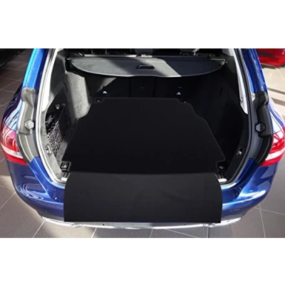 Abbildung von tuning art 2605 Kofferraummatte passend für Mercedes C Klasse T Modell S205 2 teilig mit Ladekantenschutz