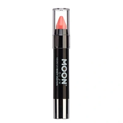 Abbildung von Moon Glow, Neon UV Lackstift Körperkreide für Gesicht und Körper (Pastellkoralle)