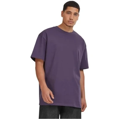 Abbildung von Urban Classics Heavy Oversized Tshirt basic, Herren, Größe: 3XL, Purplenight