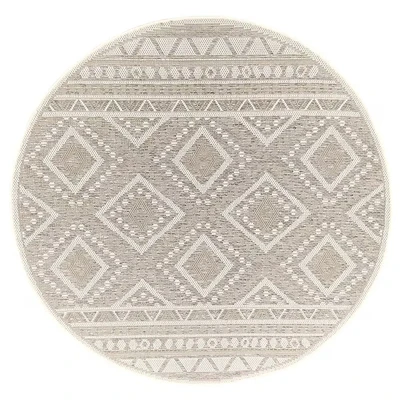 Abbildung von the carpet Teppich &quot;Calgary&quot;, rund, moderner robuster In und Outdoor