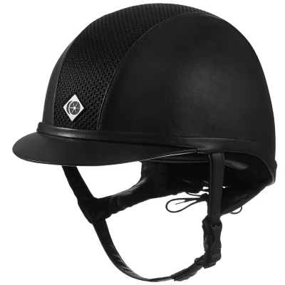 Abbildung von Charles Owen Reithelm AYR8 PLUS Leather Look Schwarz