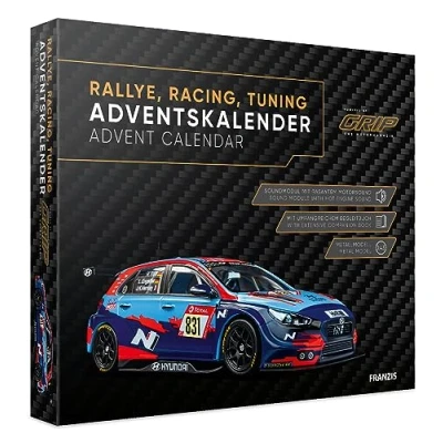 Abbildung von Franzis Adventskalender Ein Muss für alle, die Benzin im Blut haben!