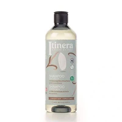 Abbildung von ITINERA Haarshampoo mit fermentiertem Pavia Reis, 95% natürliche Inhaltsstoffe 370 ml 5 Stück