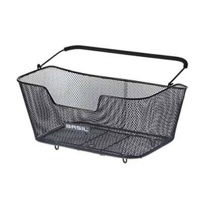 Abbildung von Fahrradkorb Für Hinten Basil Base L 48 X 30 23 Cm Schwarz