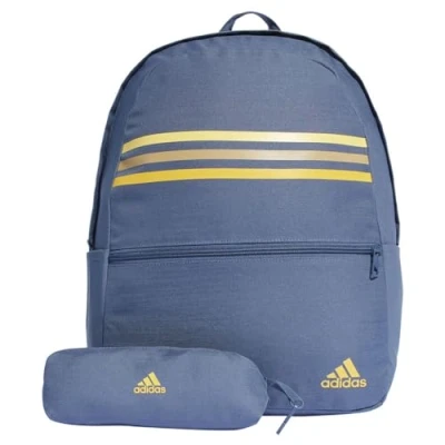 Abbildung von adidas Classic Horizontal 3 Stripes Backpack Tasche, preloved Ink/semi Spark, One Size