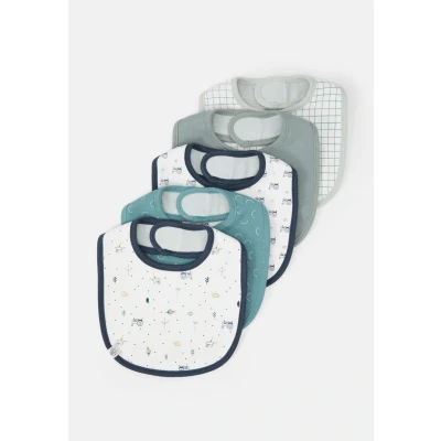Abbildung von Lässig Value BIB Assorted Garden Explorer BOYS 5 PACK Lätzchen für Kinder, Größe: One Size, Blue