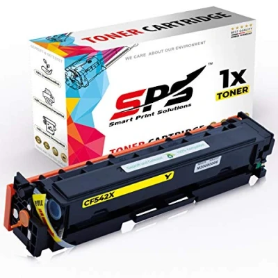 Abbildung von SPS Drucker Toner Kompatibel für HP Color Laserjet Pro M 254 DW CF542X / 230X Gelb 2.500 Seiten