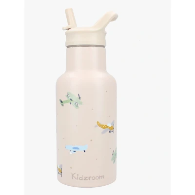 Abbildung von Kidzroom Stainless Steel Trinkflasche 350 ml Small Talk, Beige
