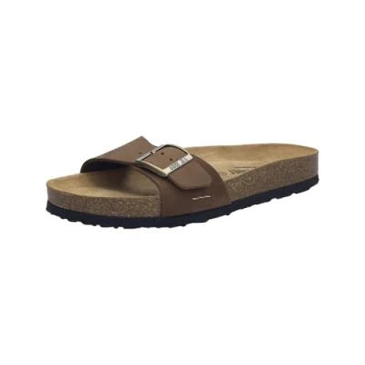 Abbildung von Josef Seibel Hermine 03 Pantolette flach, Damen, Größe: 37, Braun Schuhe