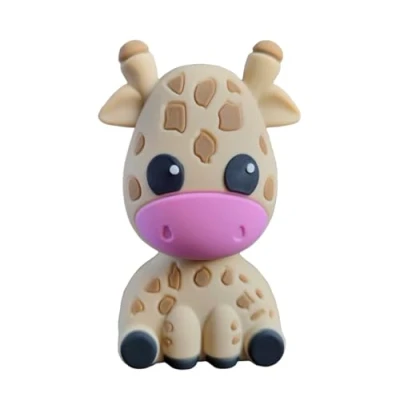 Abbildung von Ulticool Giraffe USB Stick Type C 64 GB für Smartphone oder Laptop Praktisches und kreatives Design Frauen, Freundin, Teenager Mädchen Jungen Beige/Braun