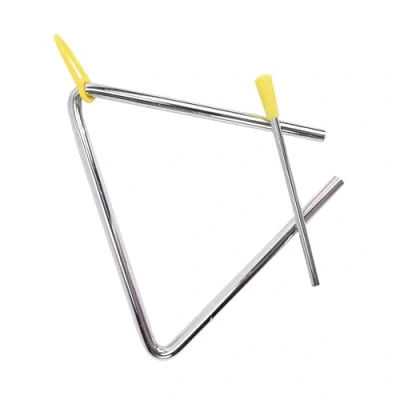 Abbildung von Triangel Musikinstrument,Triangle,Trian,Kinder,Percussion,Musikinstrumente,Instrumente,Dreieck,für Schlag Dreiecke,Schlägern,Musikalische,Früherziehungtriangel,Groß,Baby,Erwachsene,Früherziehung