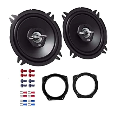 Abbildung von JVC CS J520X Auto Lautsprecher Boxen 500 Watt 13 cm 2 Wege Koax passend für BMW Mini Cooper (R53) 2002 2006 Türen Front