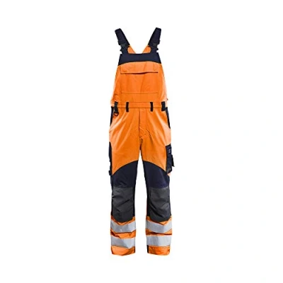 Abbildung von Blaklader 288915135389C50 Inhärent Multinorm Latzhose, High Vis Orange/Marineblau, Größe C50