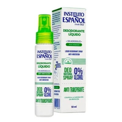 Abbildung von Instituto Espanol Anti Irritation Antitranspirant für Frauen in einem Nebel, 50 ml