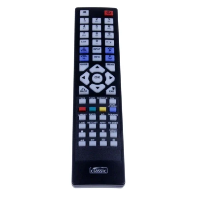 Abbildung von Classic 87053 Klassische ersatzfernbedienung Fernseher vorprogrammiert 1:1