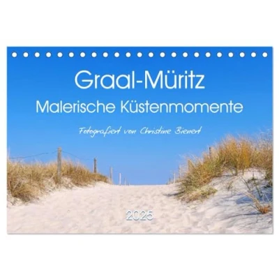 Abbildung von Graal Müritz, Malerische Küstenmomente (Tischkalender 2025 DIN A5 quer), CALVENDO Monatskalender