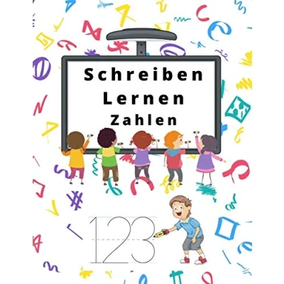 Abbildung von Schreiben Lernen Zahlen: Aktivitätsbuch für Kinder : ab 3 Jahren Bringen Sie Ihren Kindern bei, auf spielerische Weise zahlen zu zeichnen. Kindergarten Vorschule (Schreibheft A:, Band 4)