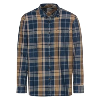 Abbildung von camel active KARO Hemd, Herren, Größe: Large, Night blue