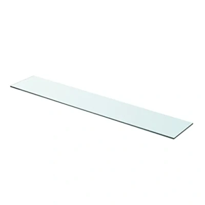 Abbildung von vidaXL Glasboden Glasscheibe Glasplatte für Glasregal Transparent 90 cm x 15