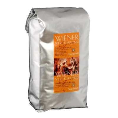 Abbildung von Sonnentor Espresso ganze Bohne Wiener Verführung Premium Mischung, 1er Pack (1 x 1 kg) Bio