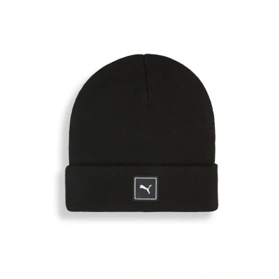 Abbildung von Puma Wardrobe Essentials Beanie Mit Plain Black