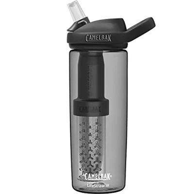 Abbildung von Camelbak Eddy+ 20oz / 0.6L + Lifestraw Filter Wasserflasche