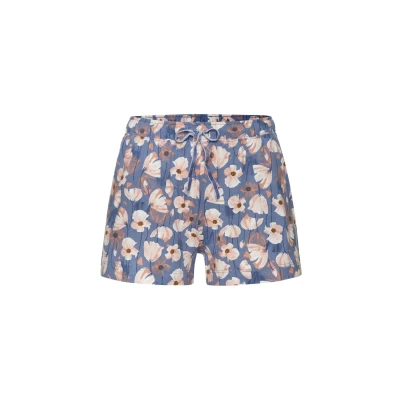 Abbildung von Vivance Nachtwäsche Hose, Damen, Größe: 44/46, Rosa blau geblümt